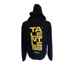 Talentless Stacked Graphic Hoodie - Black - Size Small