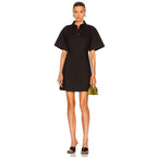 FRAME Seam Detail Dress - Black - Size Extra Small