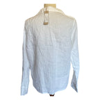 CUT LOOSE - Hanky Linen Fitted Shirt - 4207649 - White - Medium