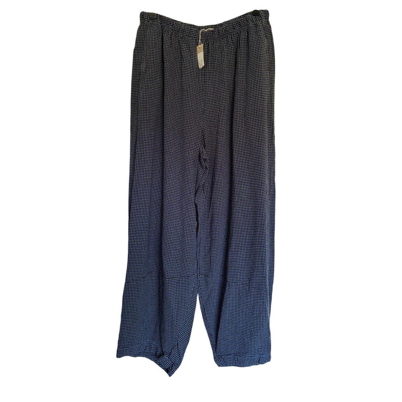 CUT LOOSE Mini Check Lantern Pant - 8562388 - Blue/ Black - Medium