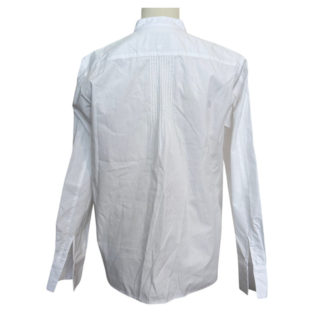TWP Painter Shirt in Compact Poplin - White - XXS