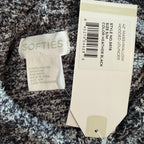 Softies 42" Marshmallow Hooded Lounger - Heather Black - S/M