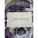 Julia Amory Slim Shell Cotton Top - Palm Beach Paisley - Medium