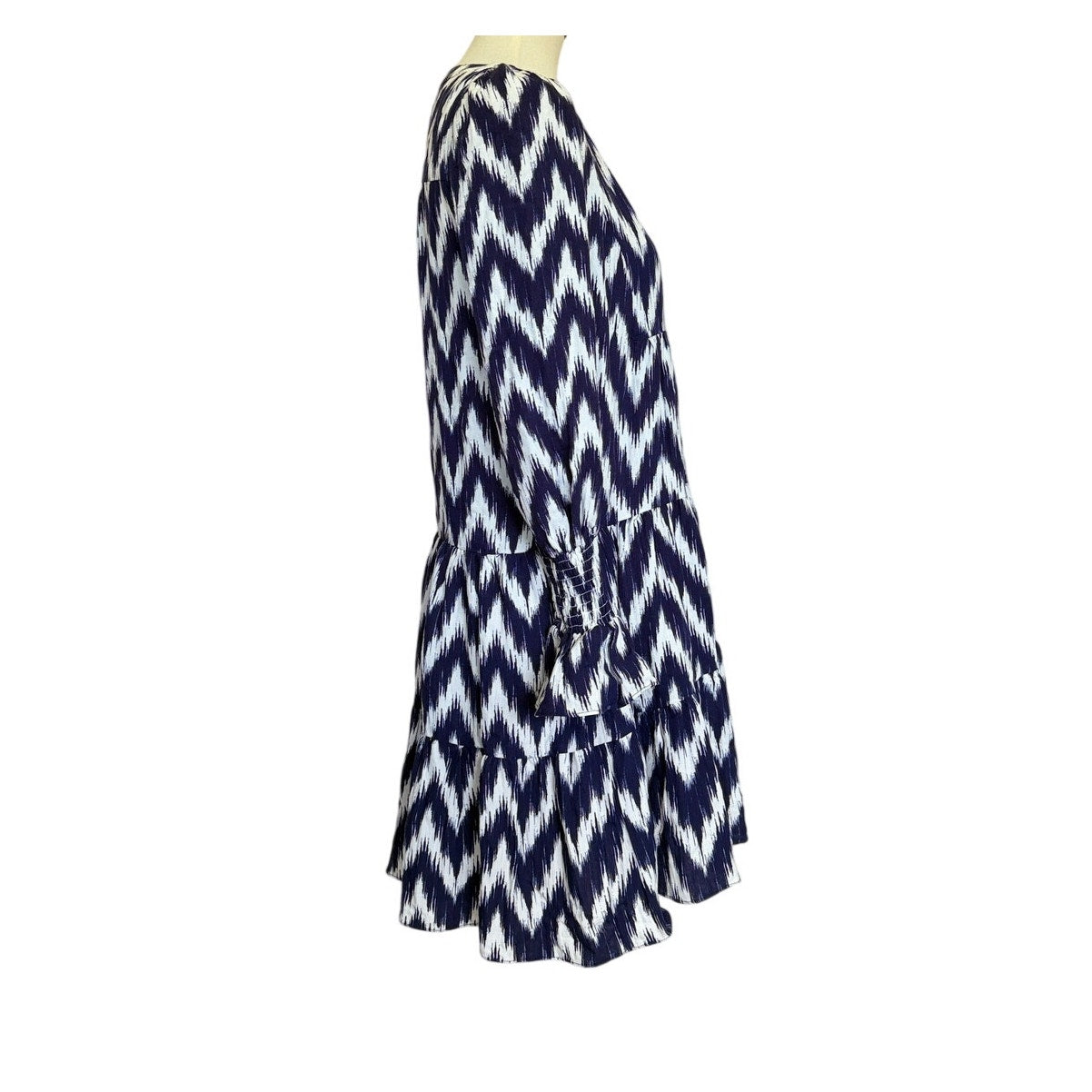 Tuckernuck Pomander Place Navy Ikat Kenzo Dress - Small