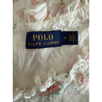 Polo Ralph Lauren Floral Puff Sleeve Maxi Dress - Cream and Pink Floral - Size 10