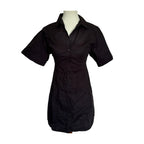 FRAME Seam Detail Dress - Black - Size Extra Small