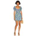 Alice + Olivia Crawford Mini Dress - Perfect Pansy Multi - Size 4