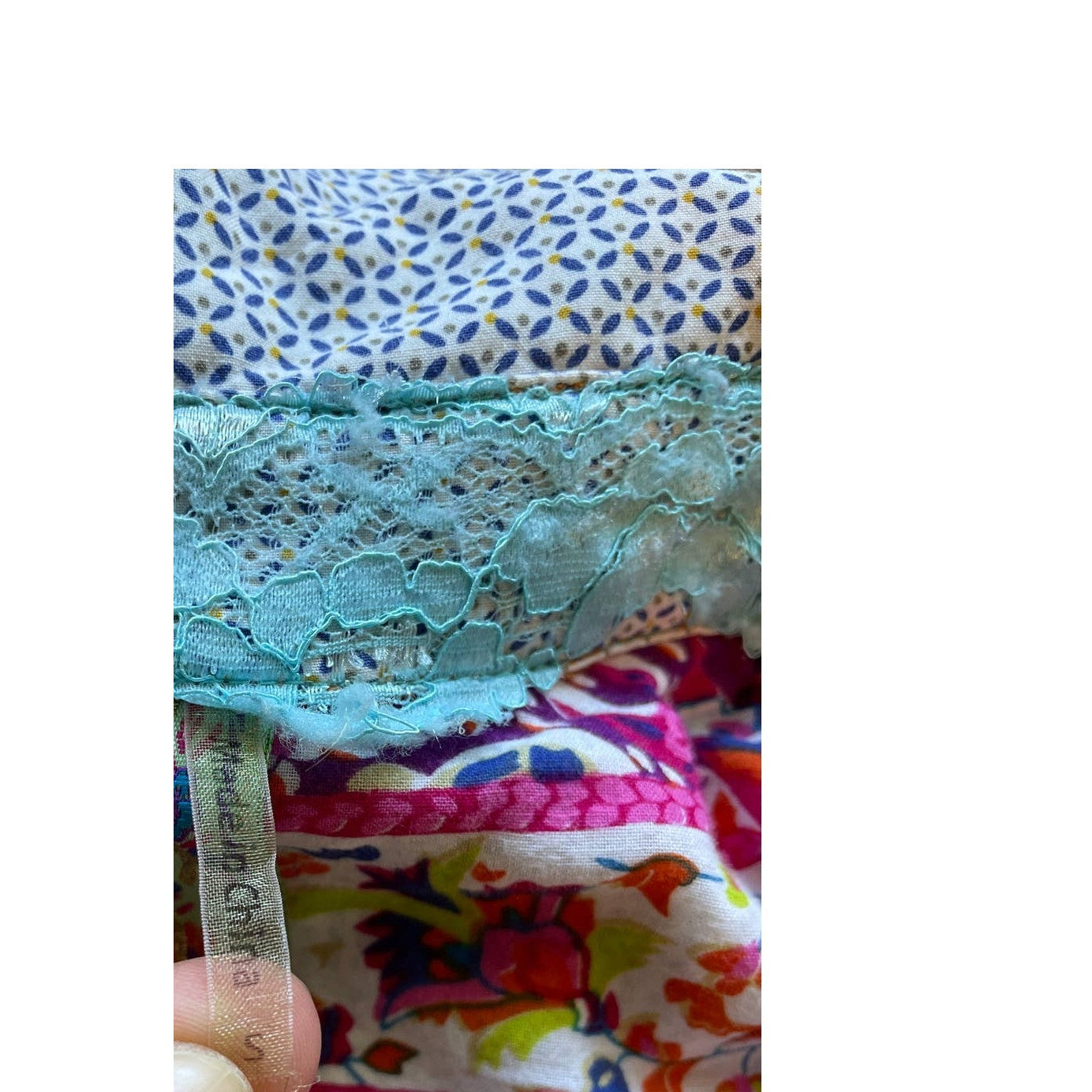 Aratta Silent Journey Mixed Print Button Down Shirt - Multicolor - Small