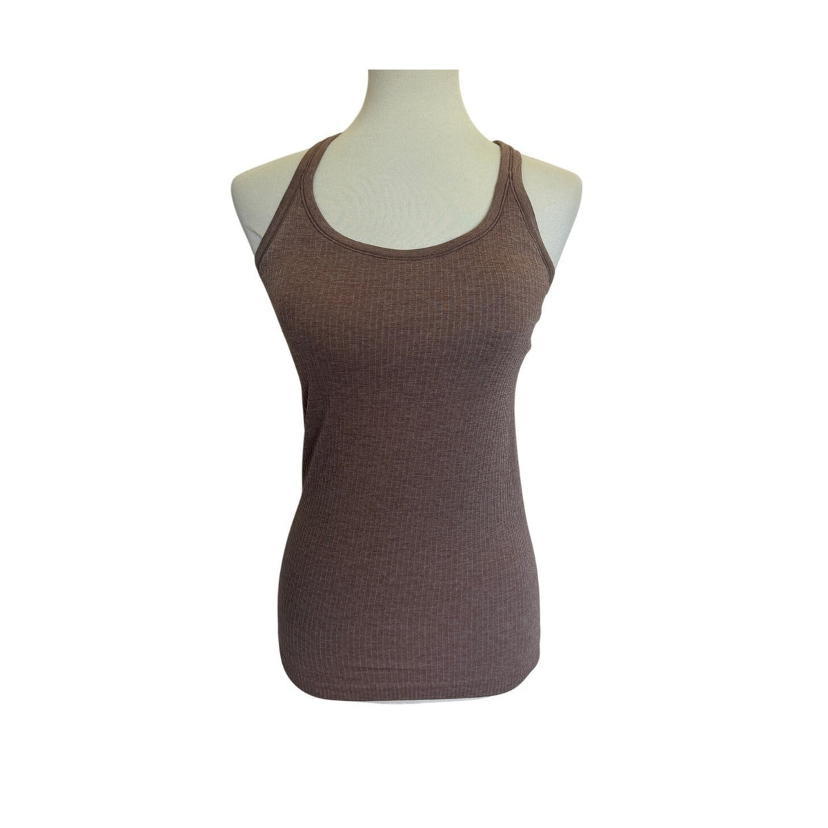 Lululemon Ebb to Street Shelf Bra Tank Top - Cacao - Size 6