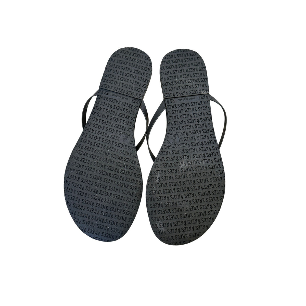Tkees Lily Flip Flops - Washed Black - Size 5