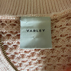Varley Bains Half Zip Tank in Silver Peony