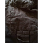Frank & Eileen Barry Button Up Cotton Shirt - Black - Size Small