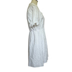 BA&SH Beky Dress - Ecru - Size 8 / Large