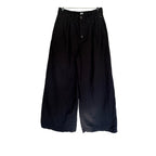 Gap × DOEN High Rise Pleated Trousers - Black - Size 10