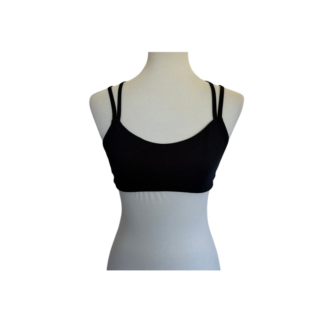 New JOLYN Fendrick Athletic Bikini Top - Black - Size Extra Large.