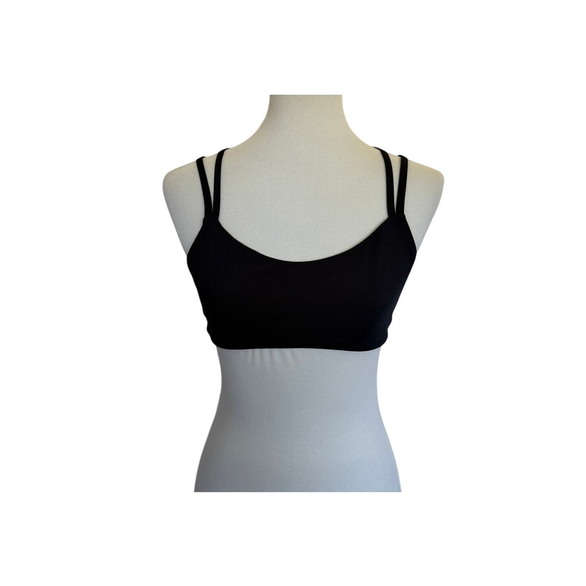New JOLYN Fendrick Athletic Bikini Top - Black - Size Extra Large.