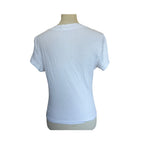 PERFECTWHITETEE Bobby V Neck Tee - White - Size Small
