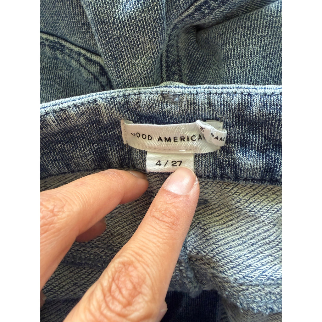 Good American Jeanius Good Skate Jeans - Indigo586 - 4 / 27