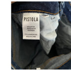 PISTOLA High Rise Straight Leg Jeans - Blue - Size 26