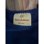 Hanna Andersson Shimmer Dress - Deep Blue Sea - Size 5