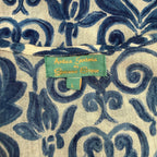 Antica Sartoria Beaded Tunic - Blue Print - Large