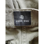 Anine Bing Grayson Pant - Army Green - Size 25