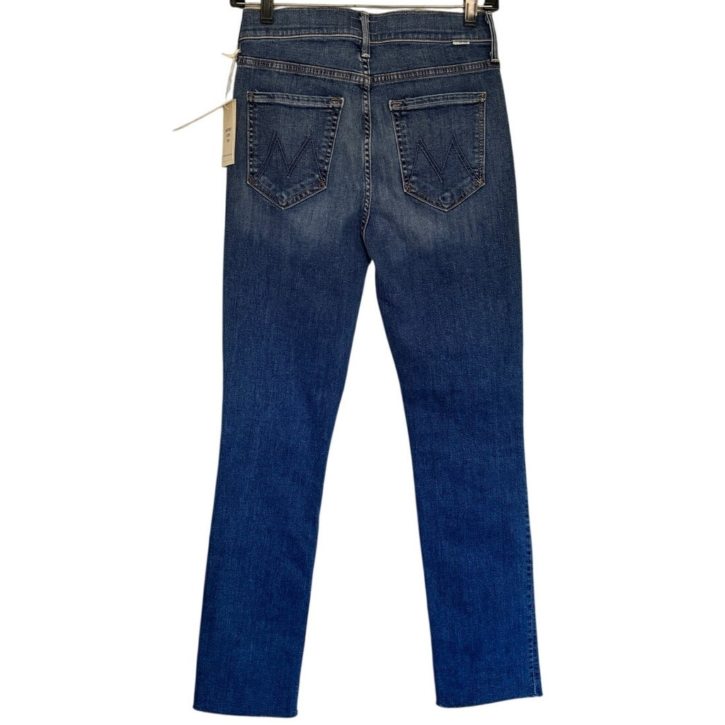 MOTHER Mid Rise Dazzler Ankle Fray Jeans - This Time Next Year - Size 26
