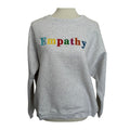 THE MAYFAIR GROUP Empathy Oversized Sweatshirt - Gray - One Size