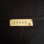 Stark X Pamela Maxi V-Neck Dress - Black - Large