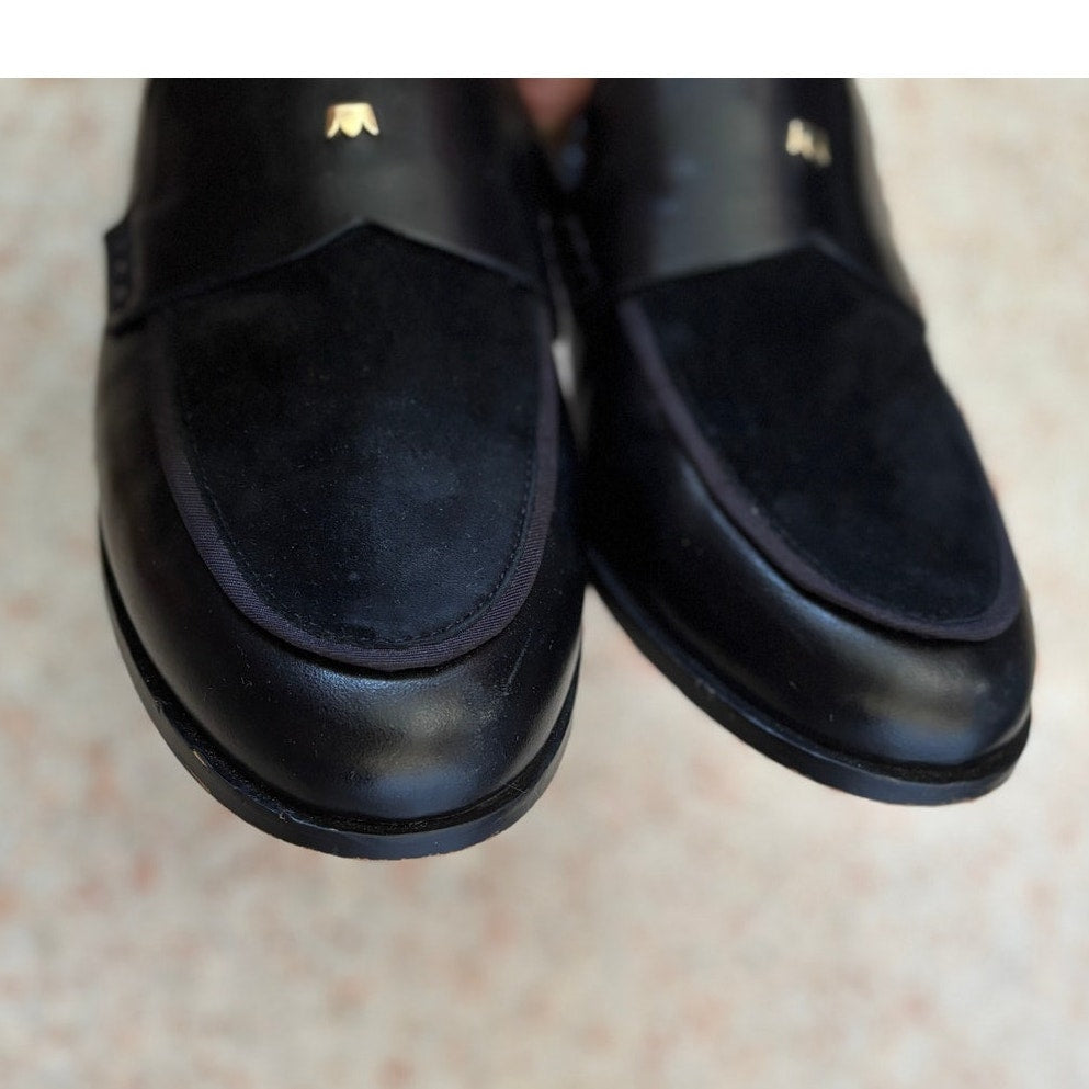 BIRDIES The Starling 20 Leather Loafer - Black Licorice - Size 9.5
