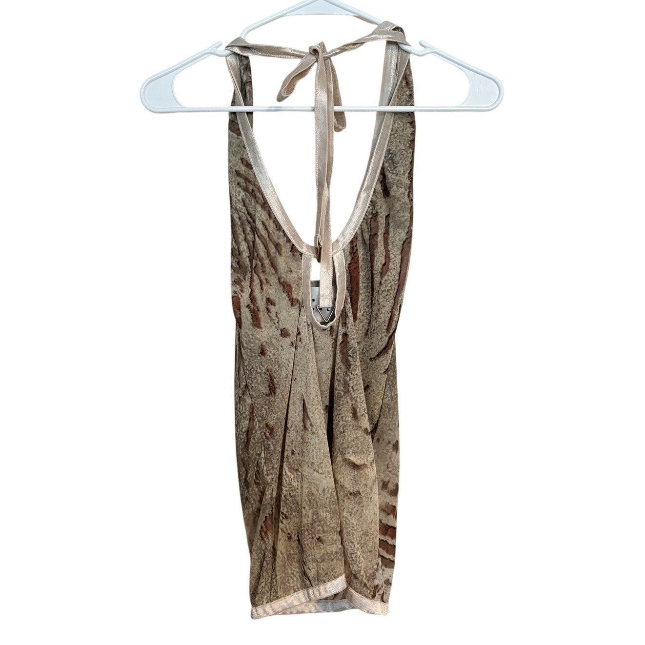 POSTER GIRL The Bree Dress - Mahogany Zebra - M
