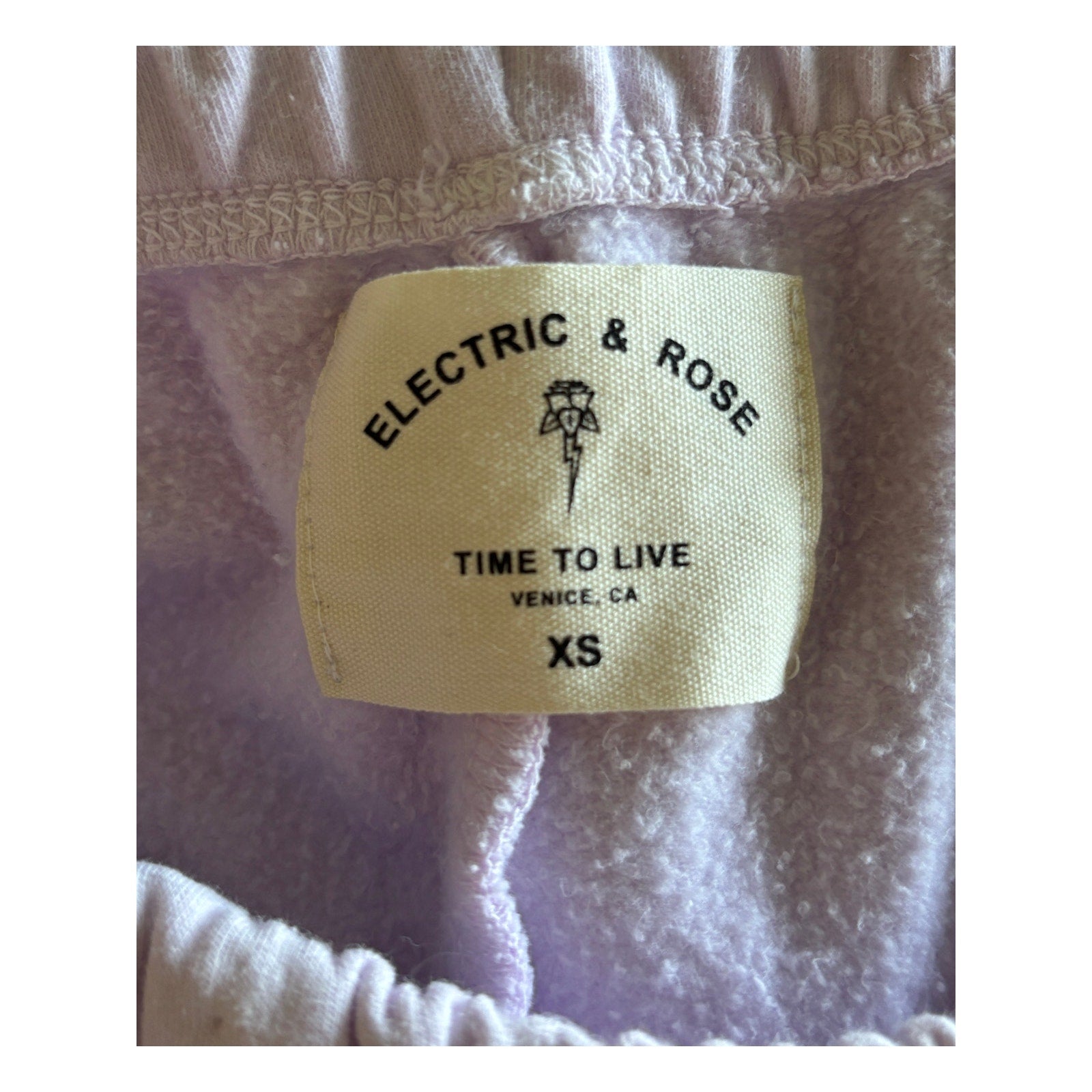Electric & Rose Siesta Sweatpants - Ombre Lavender Blue - Size Extra Small