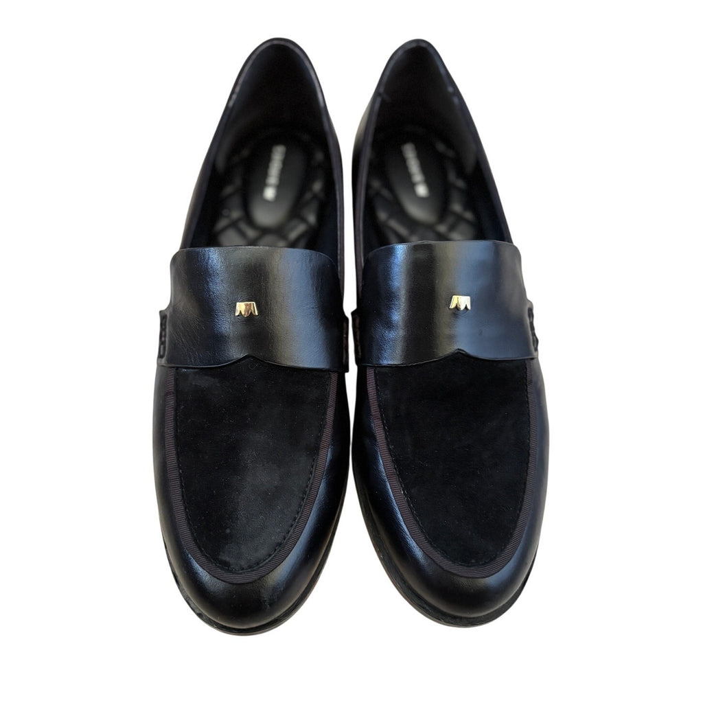 BIRDIES The Starling 20 Leather Loafer - Black Licorice - Size 9.5