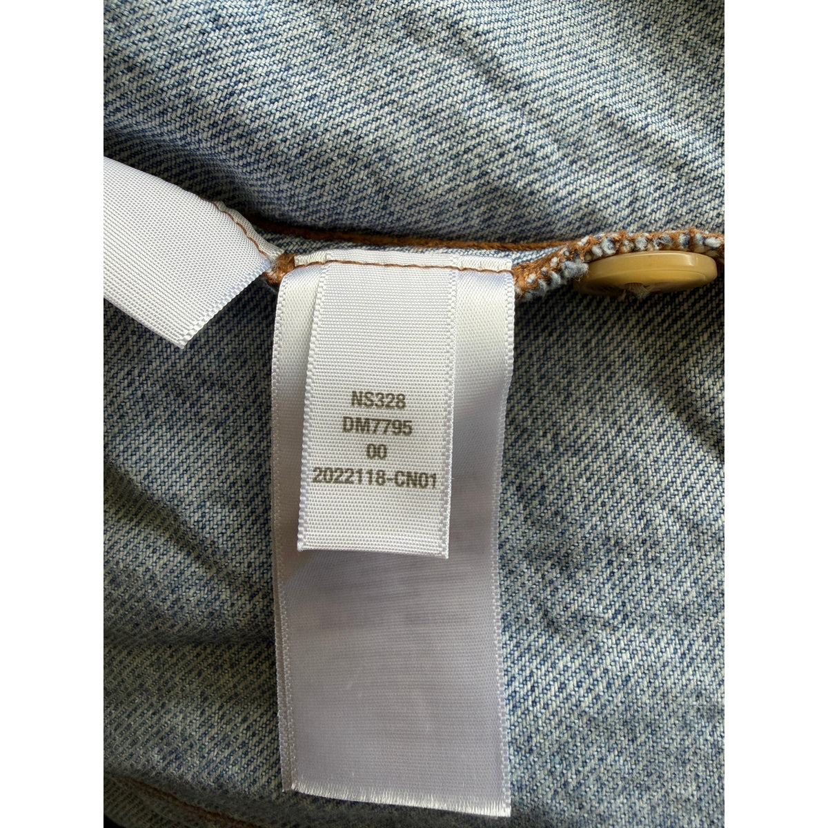 Madewell Denim Harlow Vest - Java Wash - Size 00