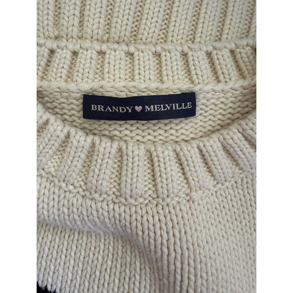 Brandy Melville Nico American Flag Sweater - S/M