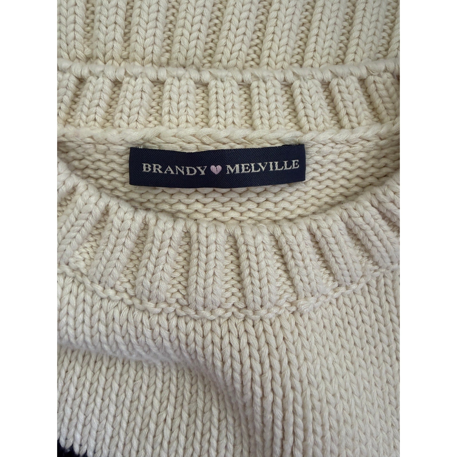Brandy Melville Nico American Flag Sweater - S/M