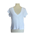 PERFECTWHITETEE Bobby V Neck Tee - White - Size Small