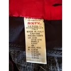 Vintage Y2K Miss Sixty Geo Print Mini Skirt - Black / White - Size Medium