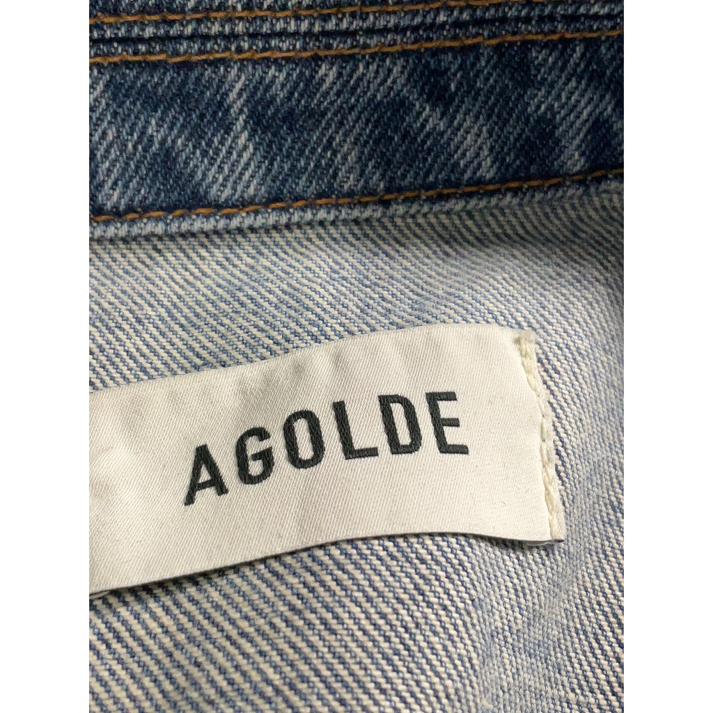 AGOLDE Zyla Cinch Jacket - Cascade Blue - Size Medium