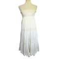 Denim & Supply Ralph Lauren Cotton Midi Baby Doll Dress - Cream - Size Small