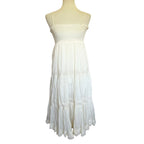 Denim & Supply Ralph Lauren Cotton Midi Baby Doll Dress - Cream - Size Small