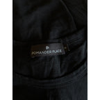 POMANDER PLACE Vesty Puff Short Sleeve Crewneck - Black - Size Medium