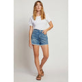 New AMO Loverboy 3.5" Denim Shorts - Stargaze Blue - Size 27