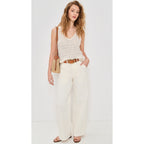 New Z Supply Nilo Crochet Tank - Sea Salt - Size Small