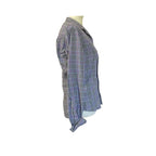 Frank & Eileen Barry Button Down Shirt - Red/Black/Blue/White Check - Size Small