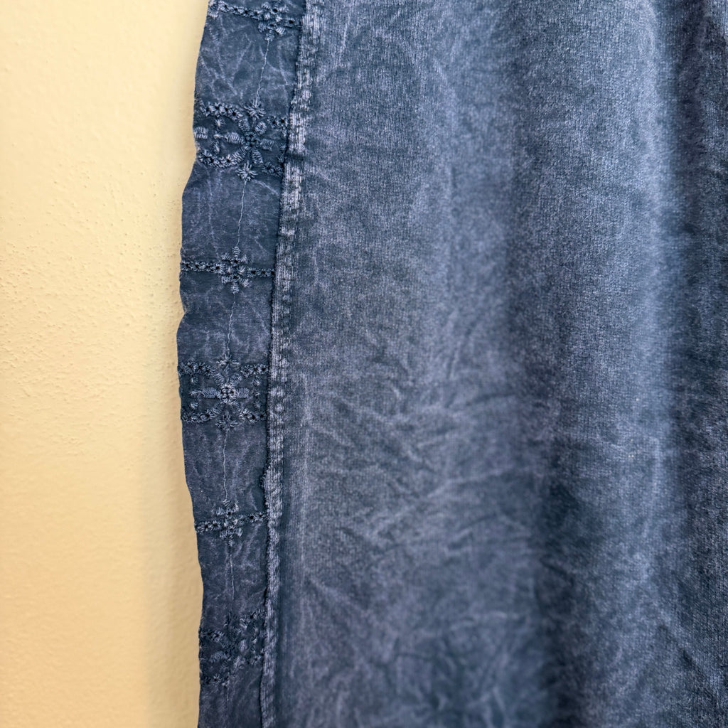J. HER Cotton Wide Leg Pants - Mineral Wash - Small