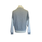 PERFECTWHITETEE Tyra Fleece 1/4 Zip Sweatshirt - Gray - Size Small