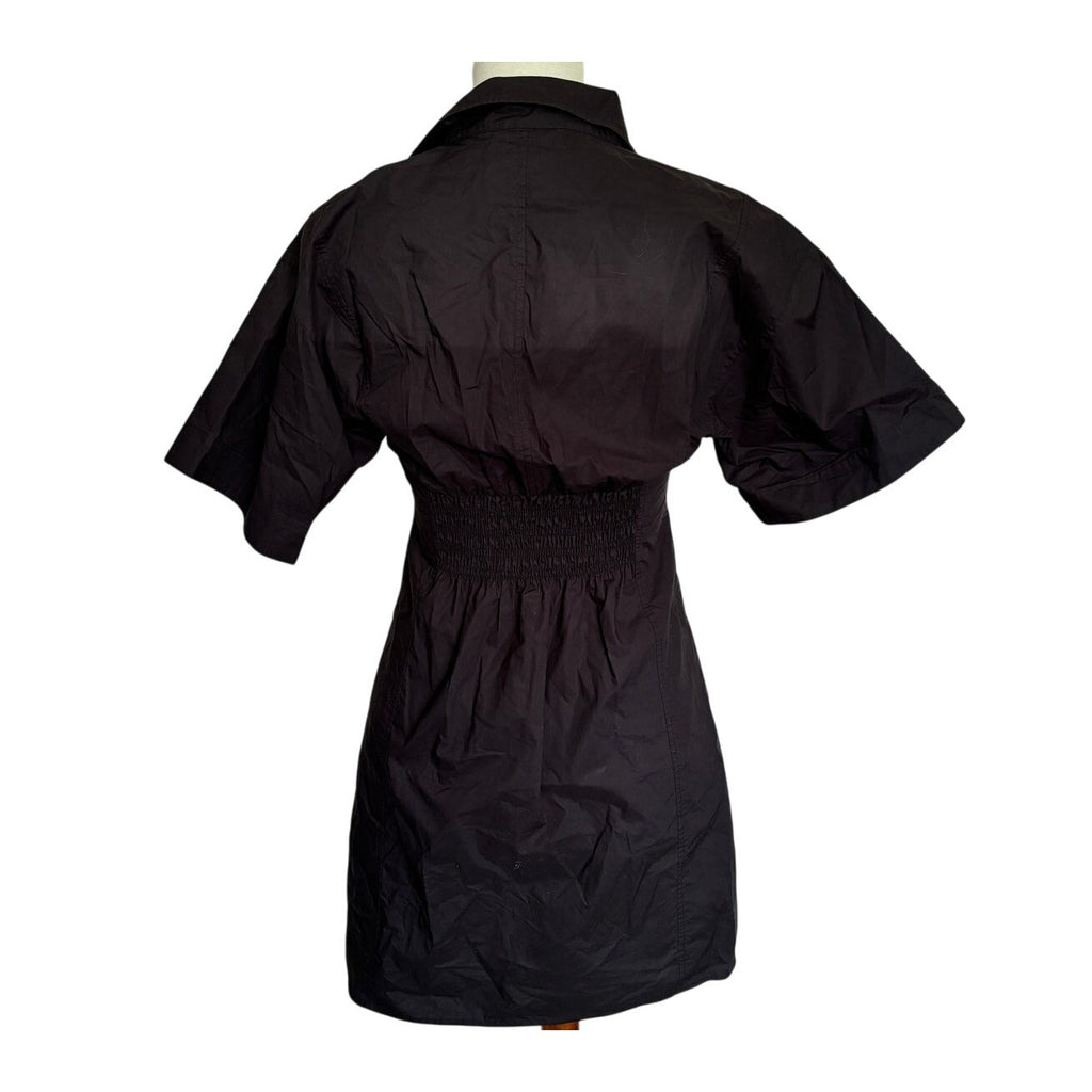 FRAME Seam Detail Dress - Black - Size Extra Small
