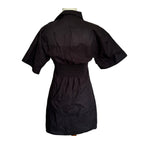 FRAME Seam Detail Dress - Black - Size Extra Small