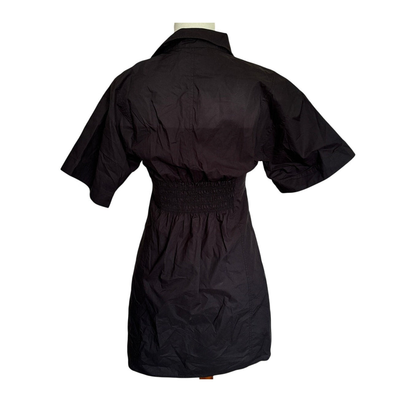 FRAME Seam Detail Dress - Black - Size Extra Small
